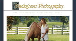 Desktop Screenshot of blackshearphotography.com