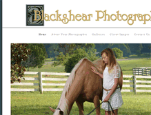 Tablet Screenshot of blackshearphotography.com